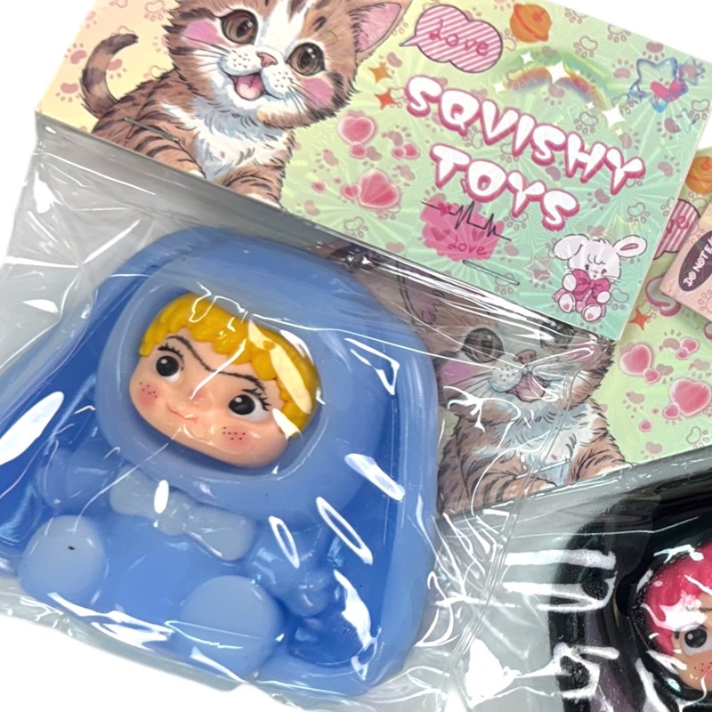 Gniotek fuggler monster słodka laleczka sticky 1 szt. 13x10 cm