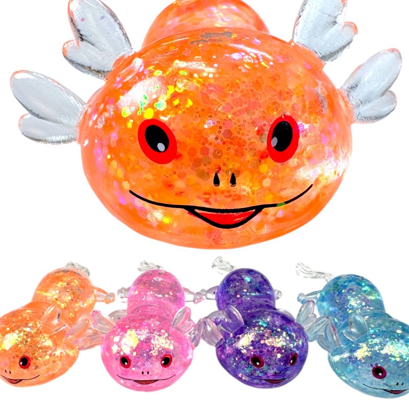 Gniotek Gel Maltoza Aksolotl Mini 1 szt. żelowy