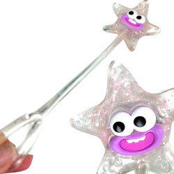 Gniotek Sticky Starfish rozgwiazda z przyssawką i linką 1 szt.