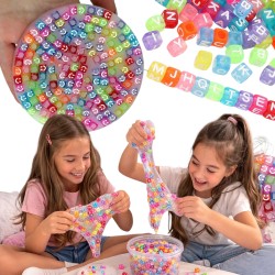 Gniotek slime z kolorowymi...