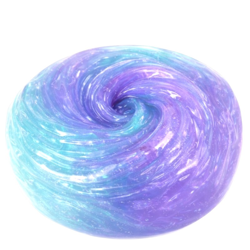 Slime uciekający w słoiku z kulką galaktyczną 1 szt.