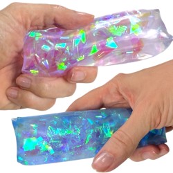 Gniotek sensoryczny wodny wąż uciekający 13 cm 1 szt.