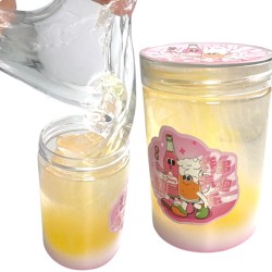 Slime pachnący kawaii zestaw 3x250 ml w słoiczkach