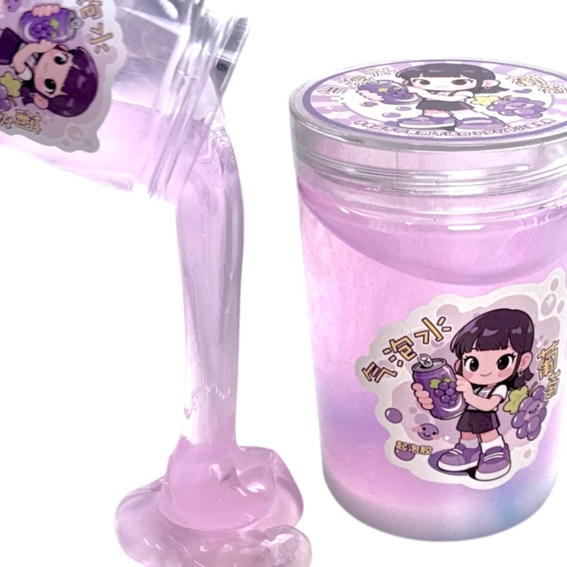 Pachnący slime winogrono kawaii 3 szt