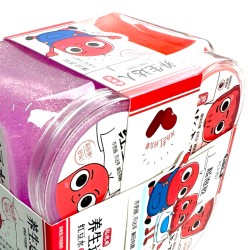 Czteropak slime brokatowe w słoiczkach