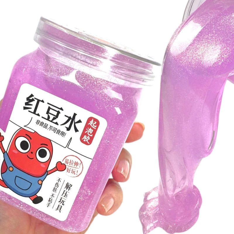 Czteropak slime brokatowe w słoiczkach