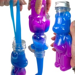 Masa sensoryczna Slime miś zestaw 4 kolorowych sztuk