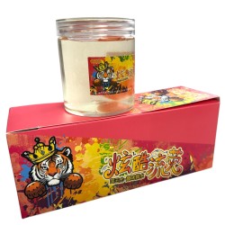 Slime transparentny w słoiku z kulką 1 szt. mega stretch