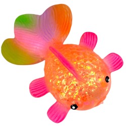 Gniotek ryba gel brokatowy slow rising 10 cm 1 sztuka