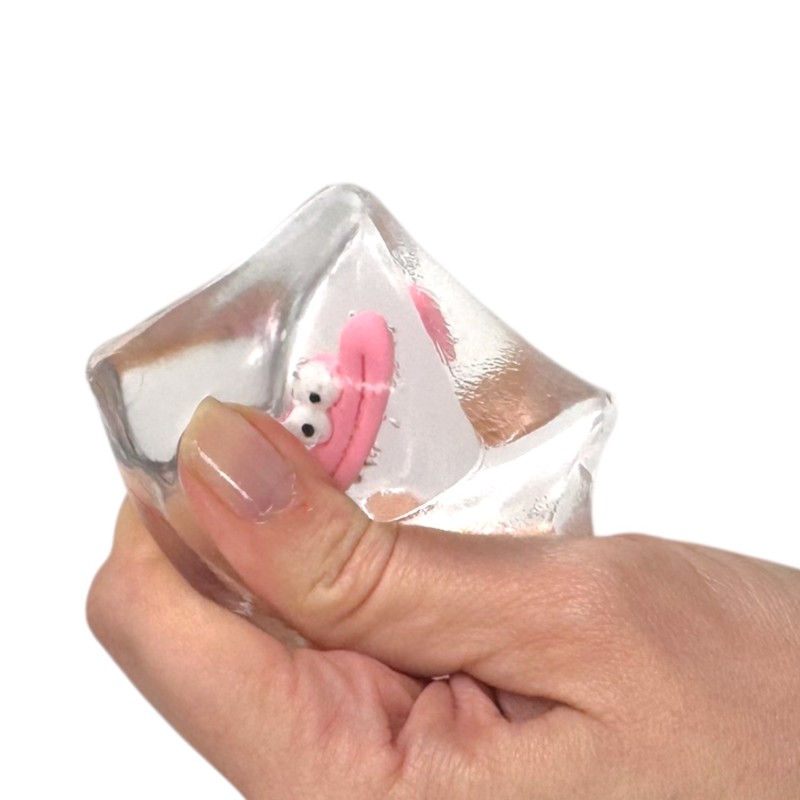 Gniotek antystresowy kostka lodu squishy 1 szt 3cm