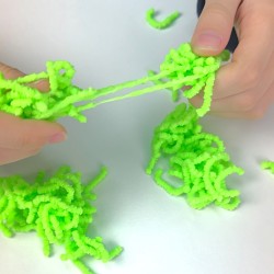 Neonowe Robaczki Sensoryczne Squeeze Toy 1 szt.