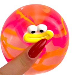 Gniotek antystresowy kulka buźka wolno odkształcająca się