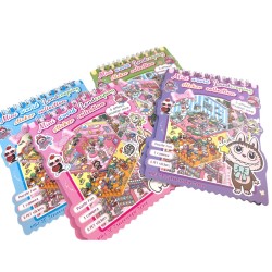 Zestaw kreatywny Domki – scenki z naklejkami mozaikowymi