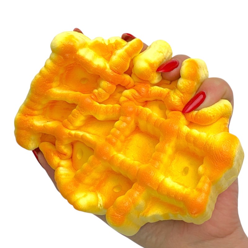 Squishy gniotek pachnący gofr slow rising 1 szt. 12x12 cm