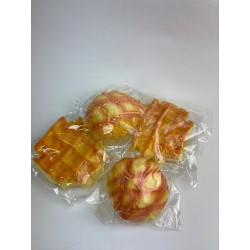 Squishy gniotek bułka kajzerka 1 szt. pachnące pieczywo 10x5 cm