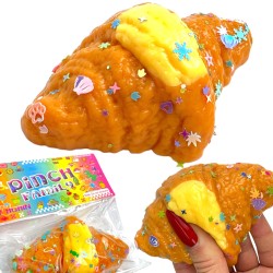 Gniotek antystresowy croissant rogalik 1 szt. ok. 7 cm