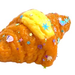 Gniotek antystresowy croissant rogalik 1 szt. ok. 7 cm