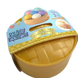 Zestaw sensoryczny 3w1 gniotek pączek slow rising dumpling kula