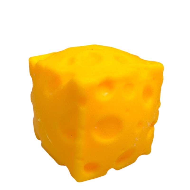 Gniotek antystresowy Squishy Serek z piankoliną 5x5x5 cm 1 szt.