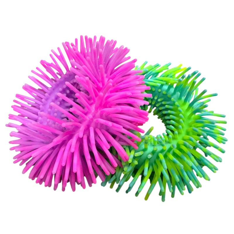 Gniotek Nuddle Ring bransoletka sensoryczna różowa 1 szt.
