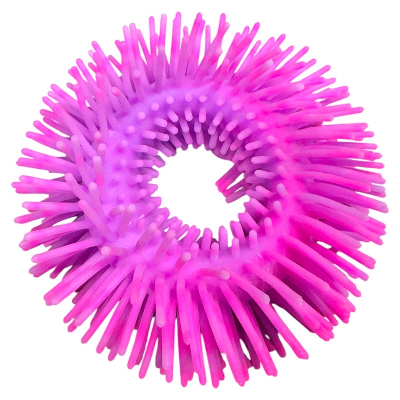 Gniotek Nuddle Ring bransoletka sensoryczna różowa 1 szt.