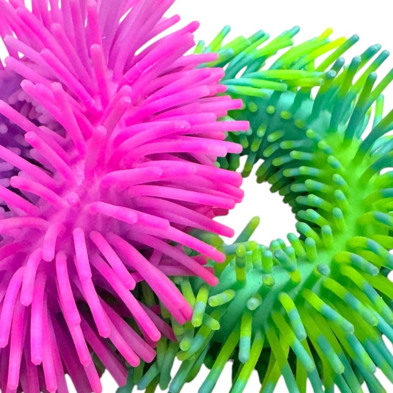 Gniotek Nuddle Ring bransoletka sensoryczna różowa 1 szt.
