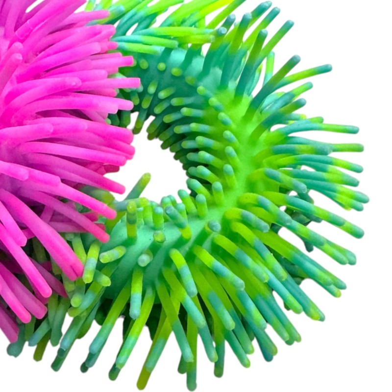 Gniotek Nuddle Ring bransoletka sensoryczna różowa 1 szt.
