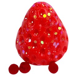 Gniotek antystresowy truskawka mochi foodie 1 szt. czerwony