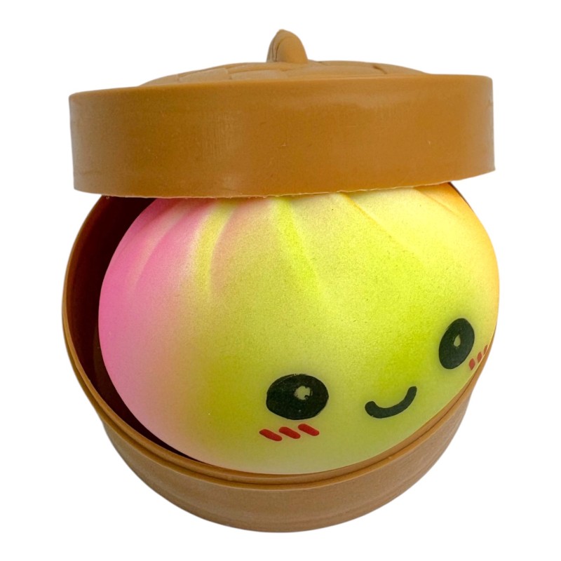 Gniotek antystresowy dumpling tęczowy w pudełku 10 cm 1 szt