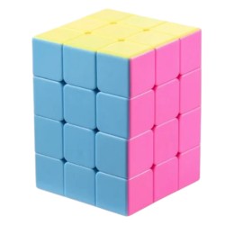 Kostka logiczna 3x3x4 kolorowa łamigłówka antystresowa