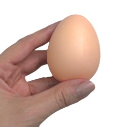 Gniotek jajko z kulkami żelowymi Orbeez 1 szt. kawaii 6,5 cm