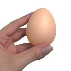 Gniotek jajko z kulkami żelowymi Orbeez 1 szt. kawaii 6,5 cm