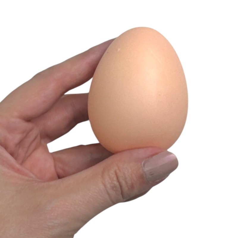 Gniotek jajko z kulkami żelowymi Orbeez 1 szt. kawaii 6,5 cm