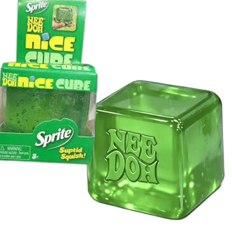 Gniotek antystresowy NeeDoh Nice Cube kostka sensoryczna 7,5 cm
