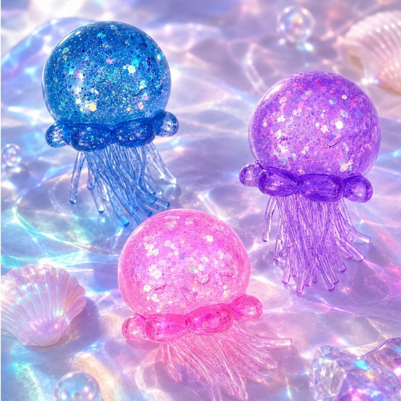 Gniotek antystresowy żelowy JellyFish ośmiornica 1 szt.