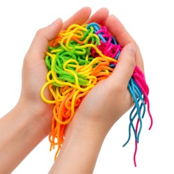 Ramen Noodles gniotek NeeDoh antystresowy tęczowy 1 zestaw