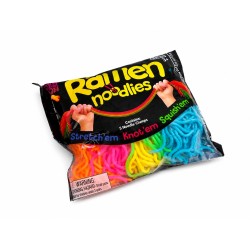 Ramen Noodles gniotek NeeDoh antystresowy tęczowy 1 zestaw