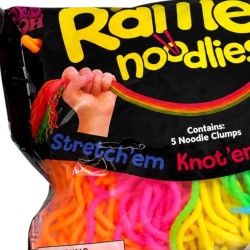 Ramen Noodles gniotek NeeDoh antystresowy tęczowy 1 zestaw