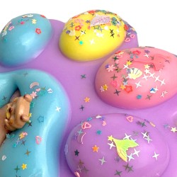 Gniotek kocia łapka pastel Jumbo 17x15 cm terapia ręki SI ADHD