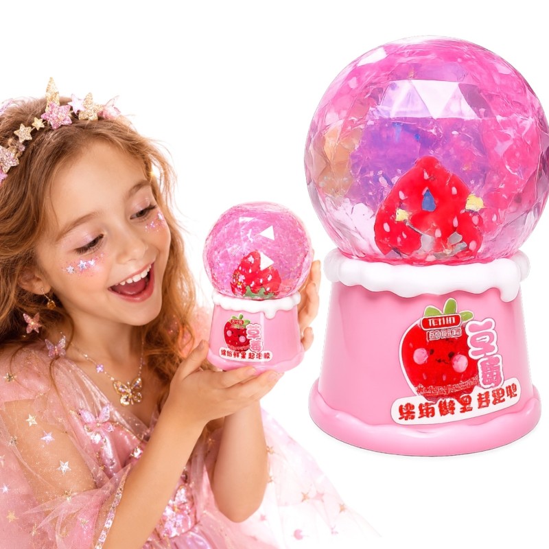 Slime Kula Brokatowej Masy Sensorycznej 1 szt 12 cm