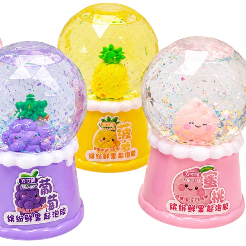 Slime Kula Brokatowej Masy Sensorycznej 1 szt 12 cm